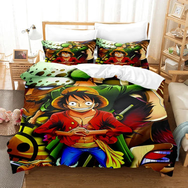 Housse de Couette One Piece Pirates Unis